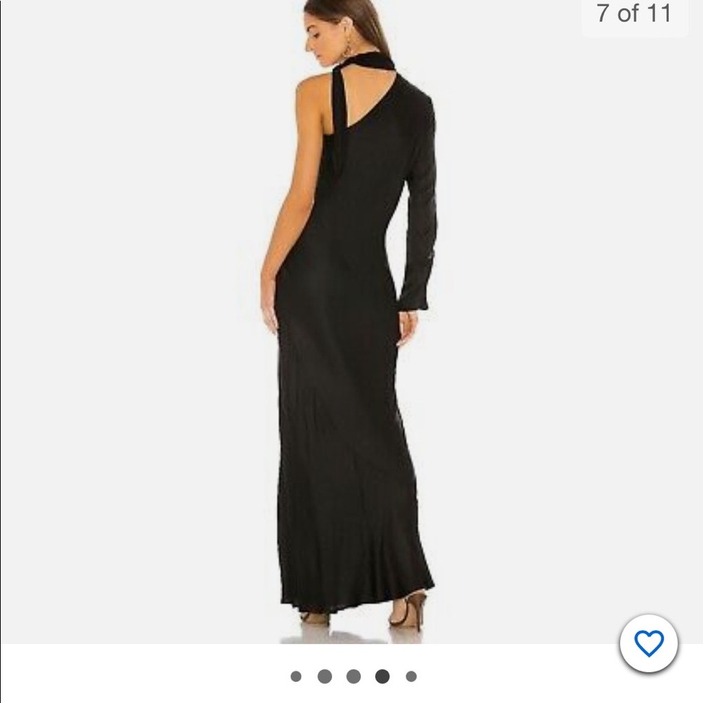 Black, Young Fabulous & Broke Maxi Cocktail dress